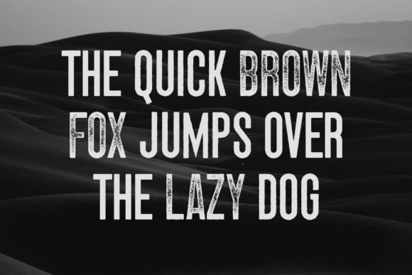 Black Phantom Font - Preview 6