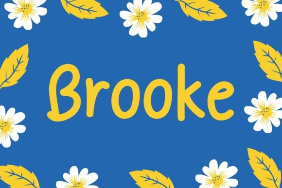 Brooke Font - Preview 4