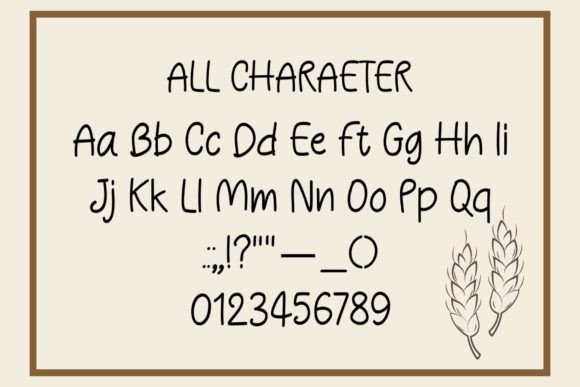 Cupcake Font - Preview 1