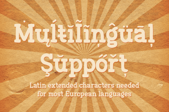 Franklin Vintage Font PNG with transparent background - Preview 5