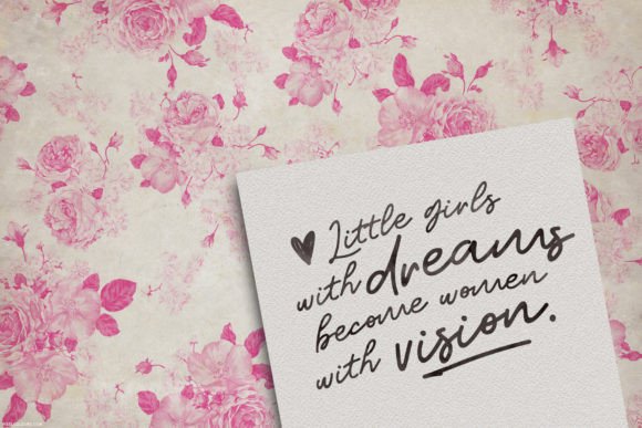 Girly Font - Preview 3