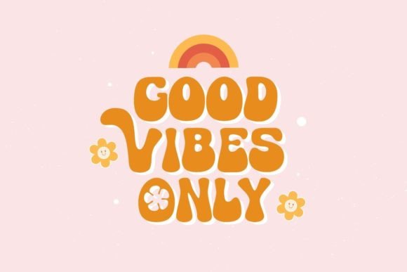Happy Times Font PNG with transparent background - Preview 4