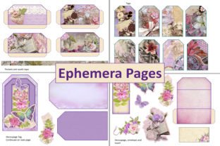 Printable Vintage Junk Journal Kit Graphic by The Paper Princess ...