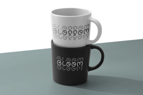 Quirky Mirror Font PNG with transparent background - Preview 4