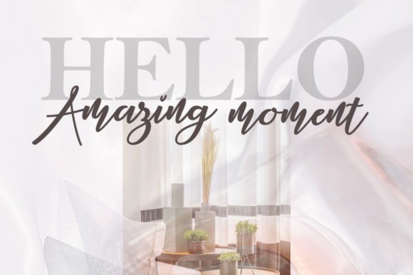 Ambelia Script Font - Preview 5