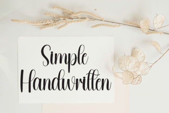 Beginning Font - Preview 4