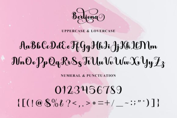 Berliona Font - Preview 6