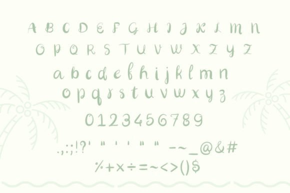 Best Vacation Font - Preview 1