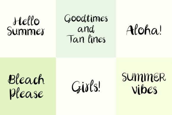 Best Vacation Font - Preview 2
