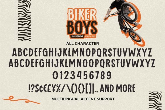Biker Boys Font - Preview 5