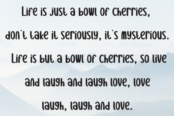 Breakfast Font - Preview 5