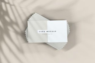 Business Card Mockup PSD Template Graphic by prextheme · Creative Fabrica