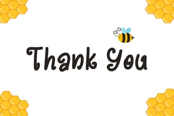 Butter Bee Font - Preview 4