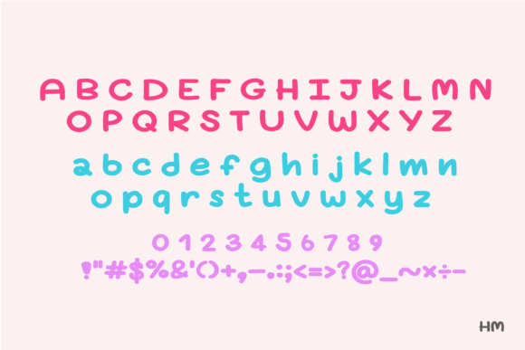Candy Font - Preview 1