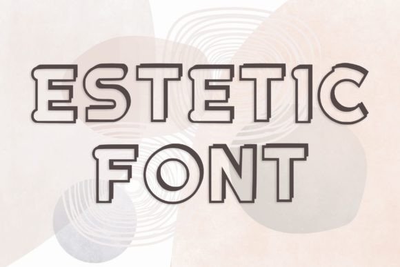 Circle Font - Preview 1