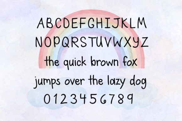 Cloudy June Font - Preview 1