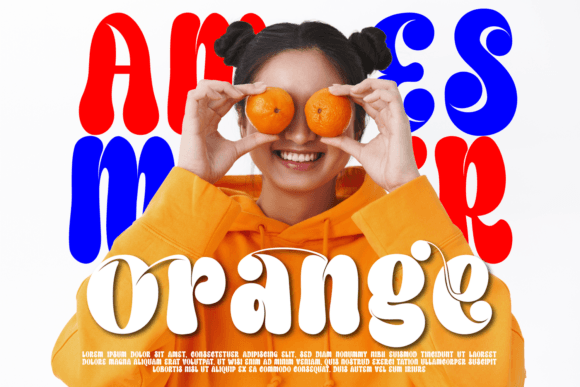 Creating Graphics Groovy Font PNG with transparent background - Preview 1