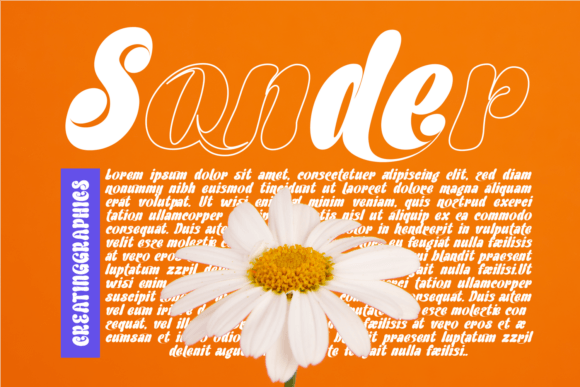 Creating Graphics Groovy Font PNG with transparent background - Preview 4