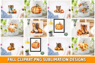 Fall Sublimation Designs Bundle Graphic by fokira · Creative Fabrica