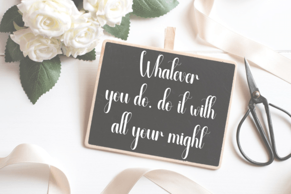 Fearless Font PNG with transparent background - Preview 3