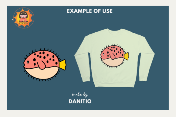 Fish Font PNG with transparent background - Preview 3