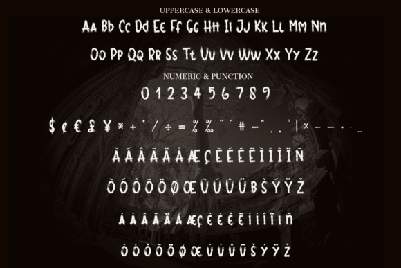 Ghost Cave Font - Preview 6