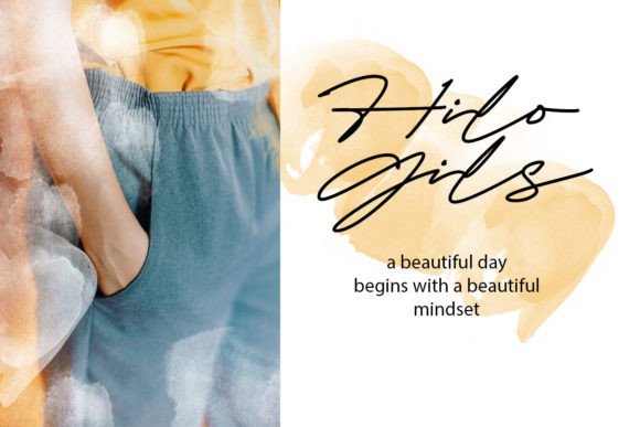 Gils Cadyla Font PNG with transparent background - Preview 2