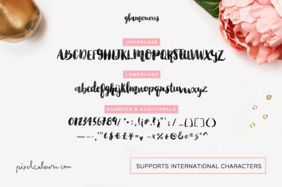 Glamorous Font - Preview 5