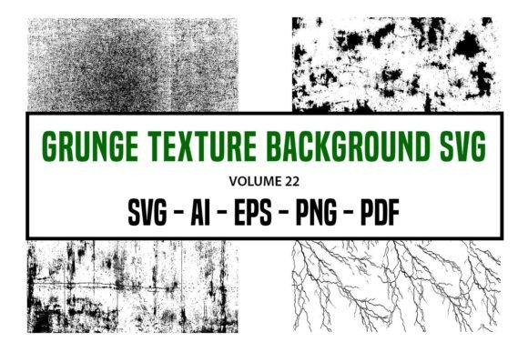 Grunge Texture Background SVG Volume 22