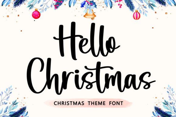 Hello Christmas Font - Preview 5
