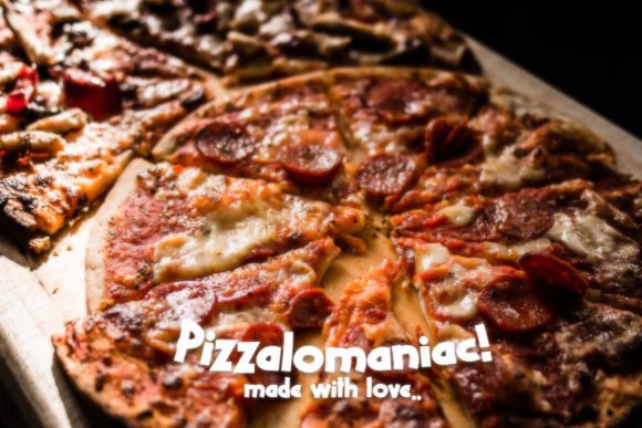 Hungry Pizza Font PNG with transparent background - Preview 2