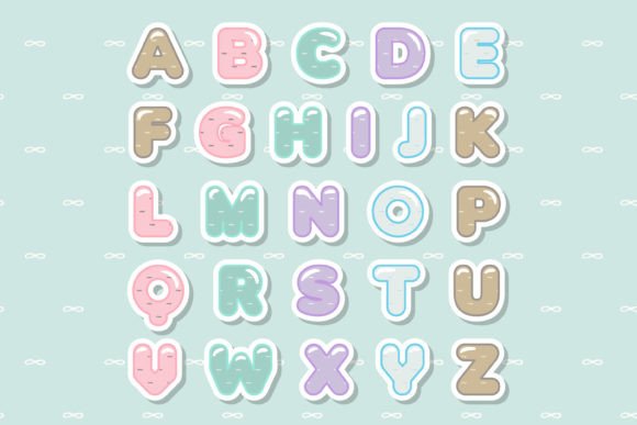 Lemniscate Font PNG with transparent background - Preview 1