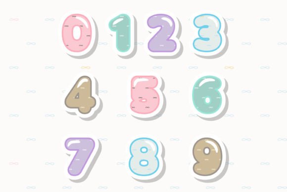 Lemniscate Font PNG with transparent background - Preview 2