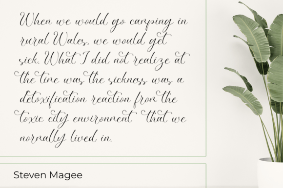 Livenatan Font PNG with transparent background - Preview 6