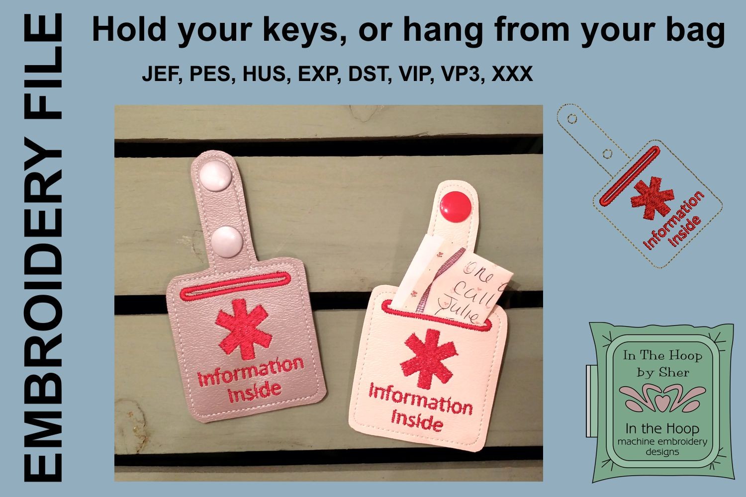 Medical Alert Key Fob