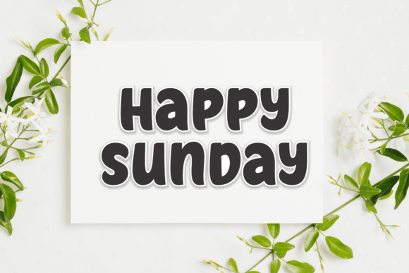 Open Sheet Font PNG with transparent background - Preview 2