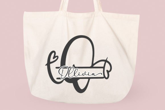 Allesia Monogram Font - Preview 2