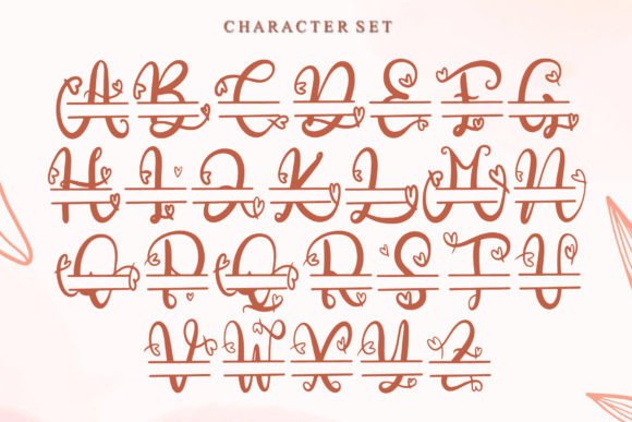 Allesia Monogram Font - Preview 4