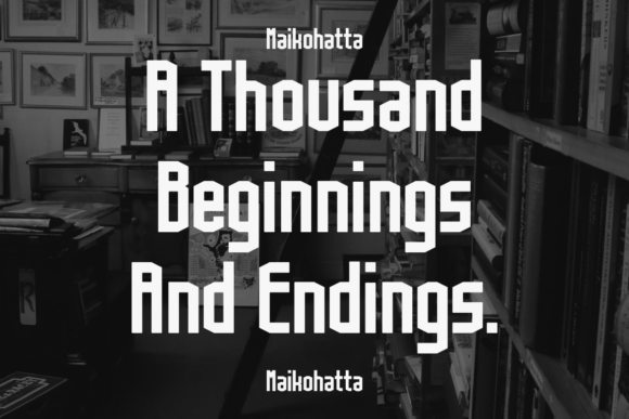 Batlantic Font - Preview 3