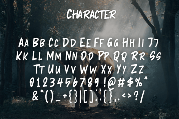 Beast War Font - Preview 1