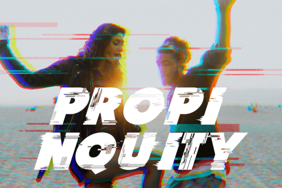 Beauty Glitch Font - Preview 4