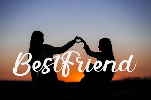 Bestie Font - Preview 1