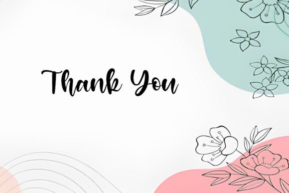 Blessing Font PNG with transparent background - Preview 4