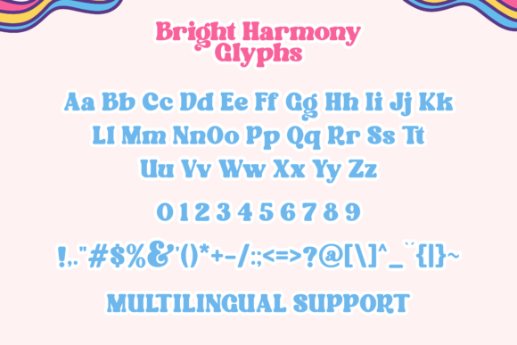 Bright Harmony Font - Preview 6