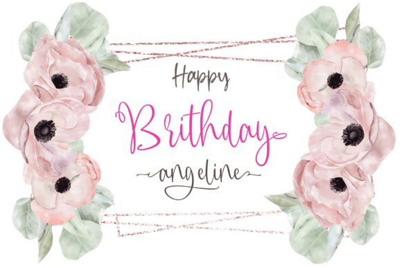 Calligraphe Font - Preview 3