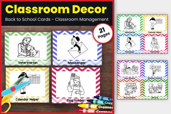 Classroom Jobs Chart: Classroom Decor