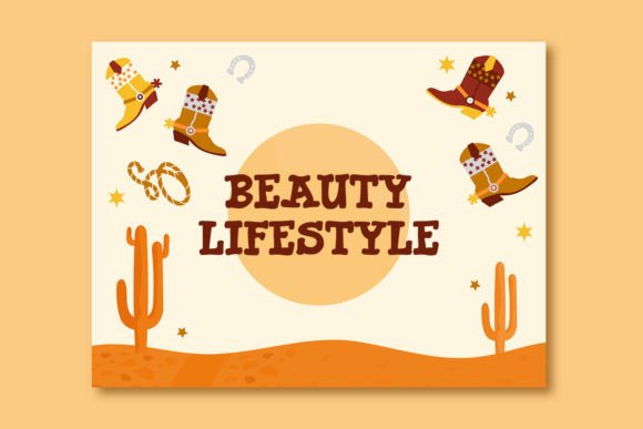 Cute Cowboy Font - Preview 2