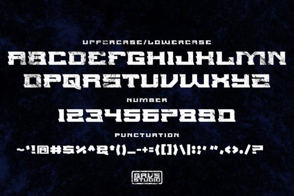 Denigrate Font - Preview 1