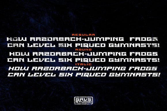 Denigrate Font - Preview 2