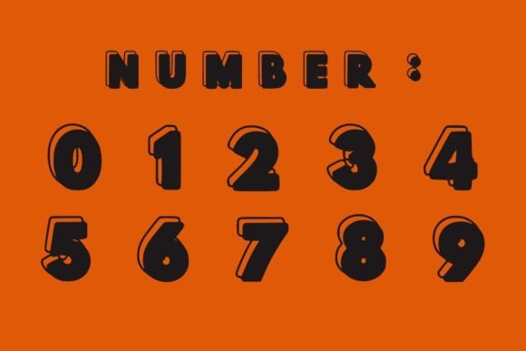Dino Jungle Font - Preview 4